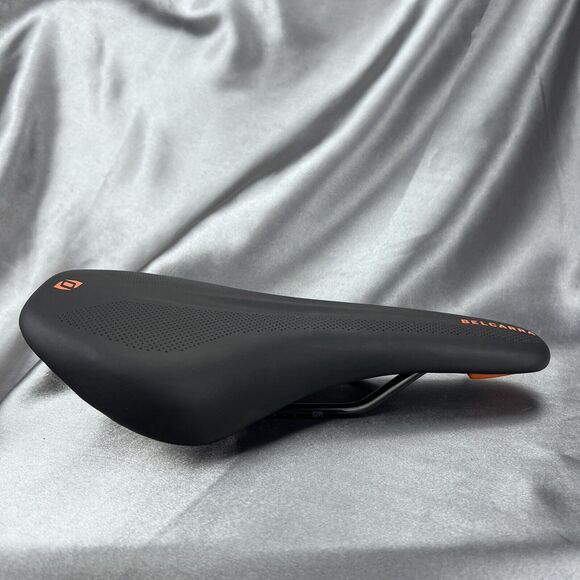 Syncros Belcarra R 1.0 Road Saddle Carbon Rails OEM Black Orange VL-3532 Outdoor - Picture 4 of 12